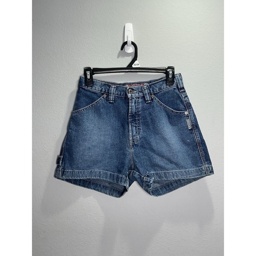 Vintage Y2K Silver Clothing Company Jean Shorts High Rise Mom Short 27